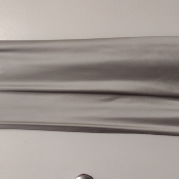 NEW NWOT Nili Lotan 100% Silk Short Cami Dress Pale Silver Silk Size Medium - Picture 7 of 16